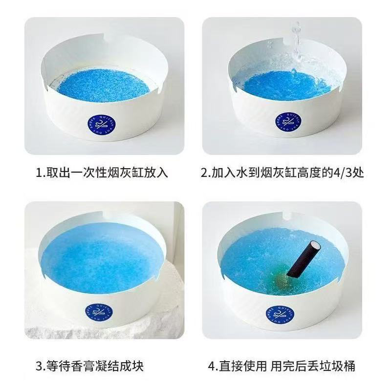 一次性烟灰缸 25个 盒高清大图