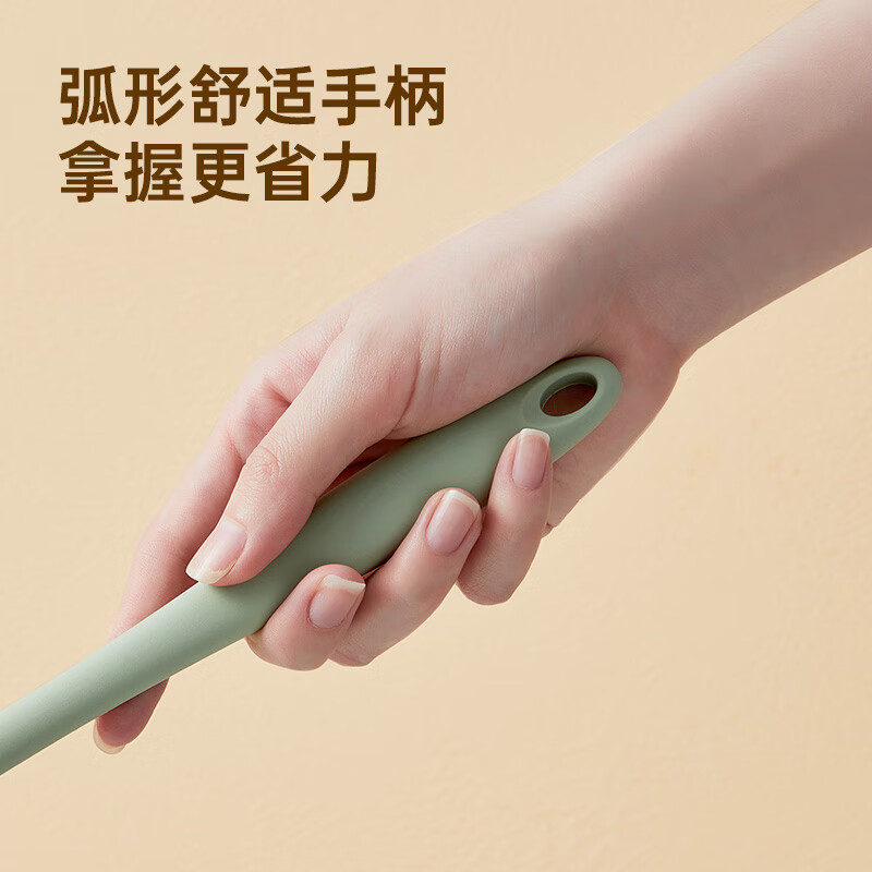 炊大皇 松绿硅胶小勺铲四件套 松绿硅胶小勺铲四件套SL05GJ高清大图