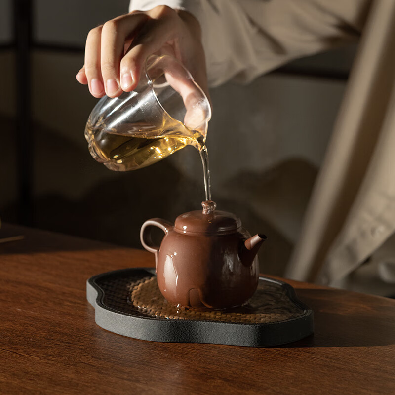 万仟堂(Edenus)主人杯茶杯陶瓷杯高档茶具水杯汝窑七夕情人节礼物礼盒 五大名窑A 典藏礼盒高清大图