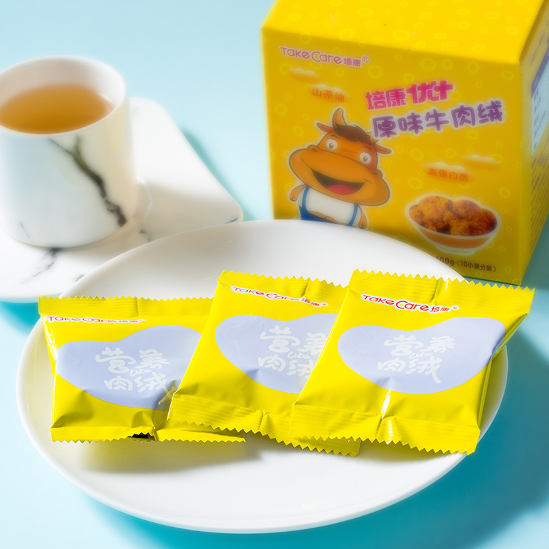 培康(Take care)儿童肉松肉绒营养肉酥 猪肉绒牛肉松鱼肉松