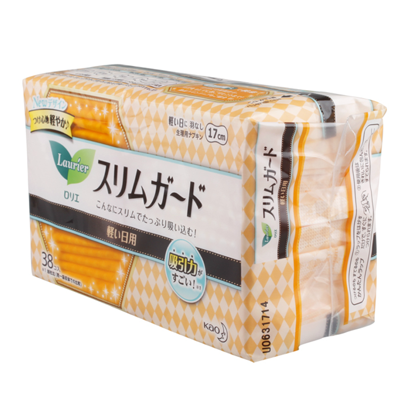 花王(KAO) 170mm 38片/包 超薄日用 迷你 包 卫生巾高清大图