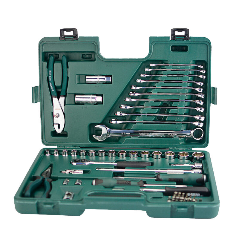 世达56件棘轮套筒扳手套装快修扳手套装汽修汽保工具套装09509