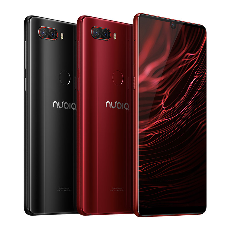 [直降500]努比亚(nubia) Z18 6GB+64GB 全面屏 联通移动电信全网通4G手机 极夜黑