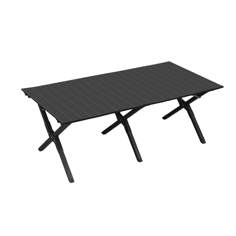 喜力健 户外折叠桌 黑色-120*60*45CM 个高清大图