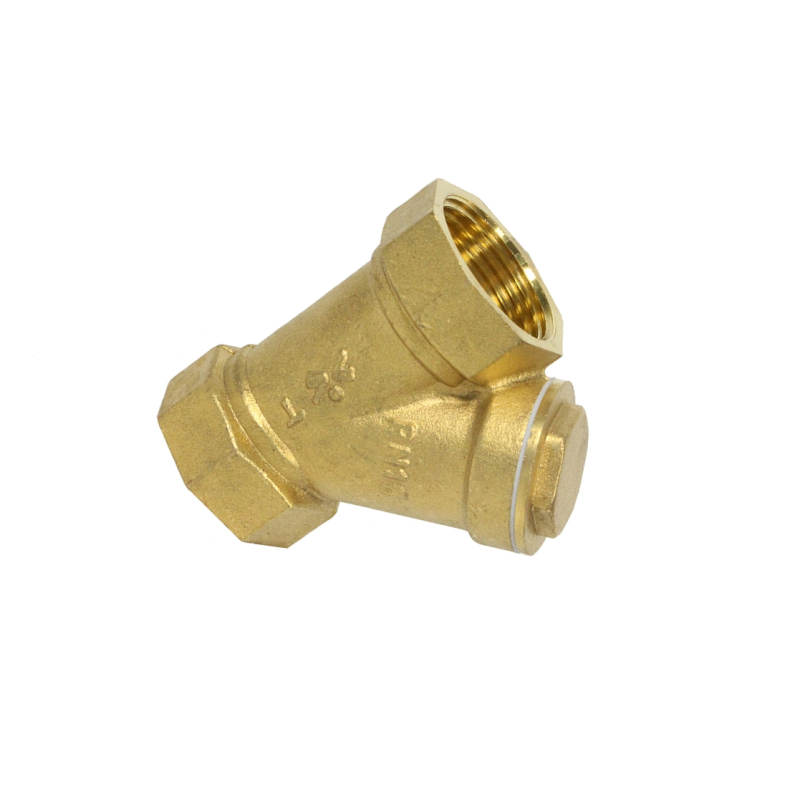 黄铜内丝过滤器y型铜过滤阀阀门6分dn201只