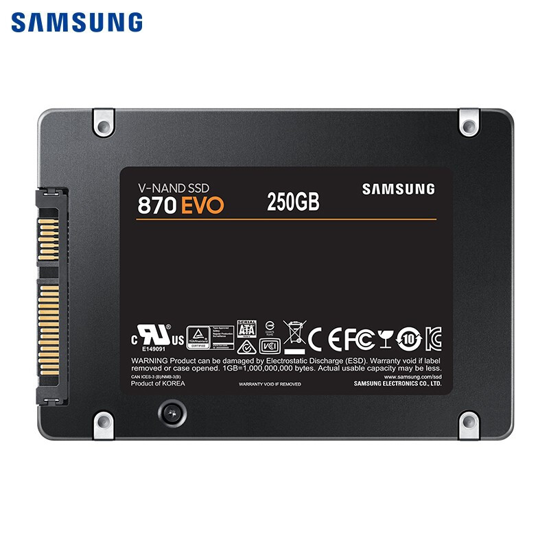 三星870 EVO 250GB固态硬盘