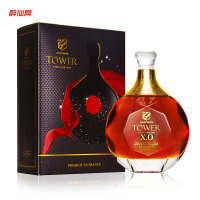 【单瓶乐享手提袋】法国原瓶进口洋酒 凯斯蒂隆.塔沃白兰地40%vol.烈酒礼盒装 700ml 单瓶装
