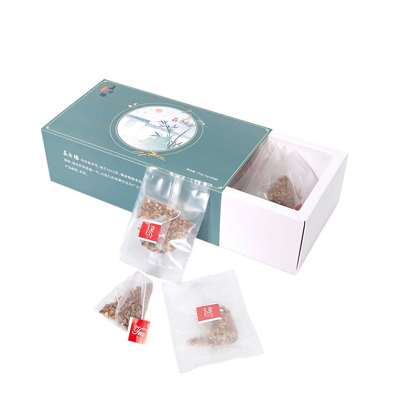 王济德 大麦茶5g*30袋/盒 养生花茶叶大麦茶浓香型30小袋装