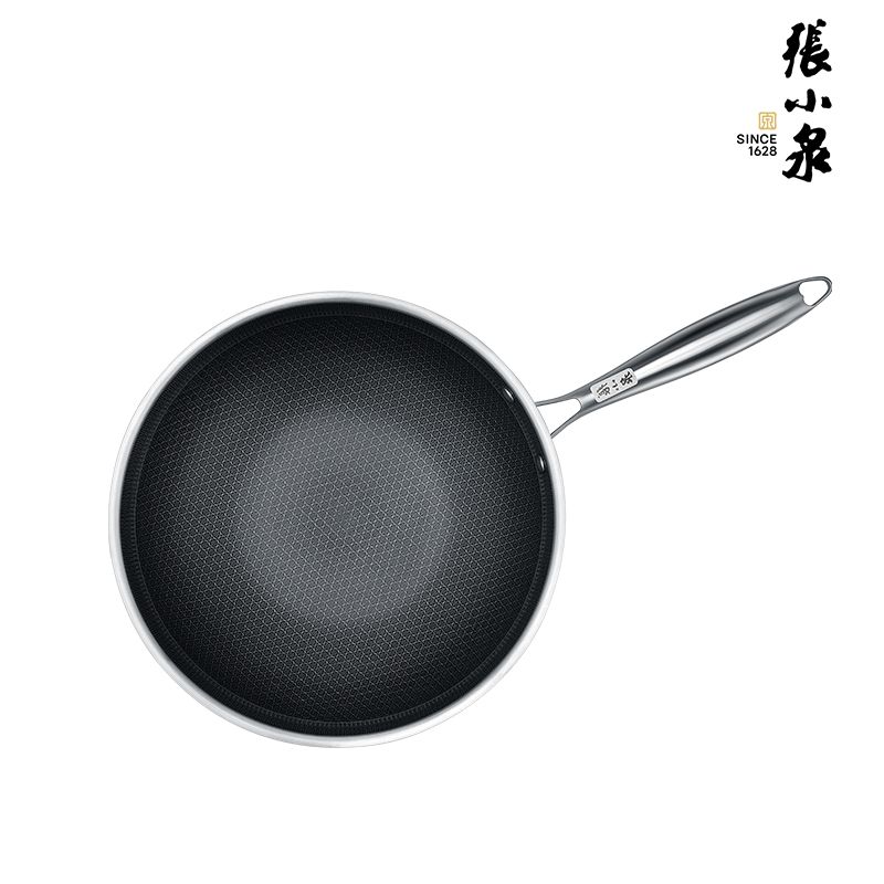 张小泉 超耐磨蜂窝不粘锅C31800100 30cm高清大图