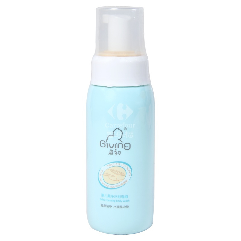 启初婴儿柔净沐浴泡泡260ml