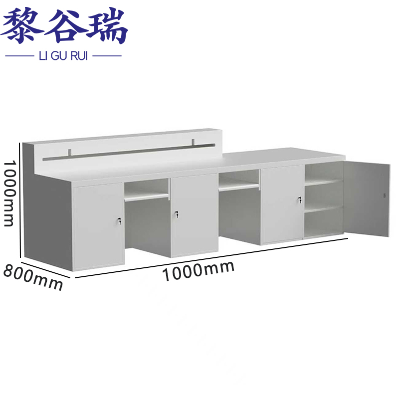 钢制办公桌1高清大图
