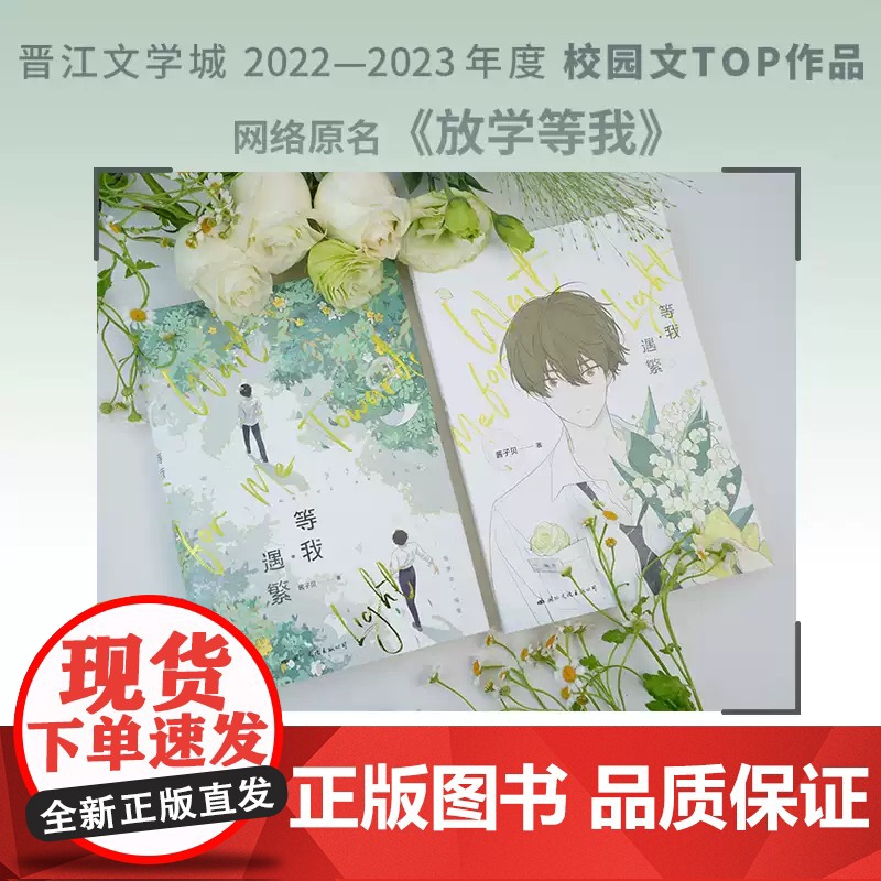 [全2册}]放学等我实体书小说 等我遇繁+等我逢景 酱子贝校园文代表作 我等你很久了校园青春文学实体书言情 磨铁图书 z高清大图