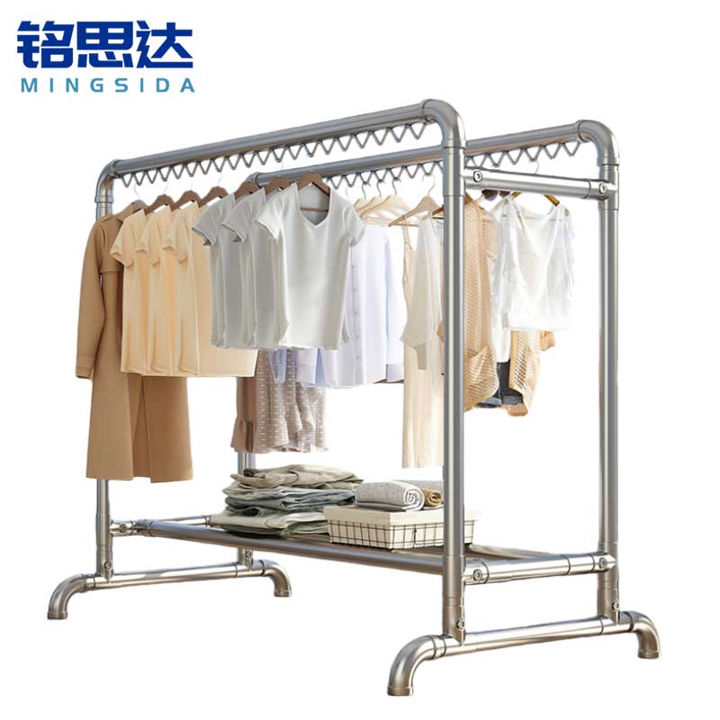 晾 衣 架 晾衣 架晾衣架晾衣架晾衣架晾衣架双层100*60*150cm高清大图