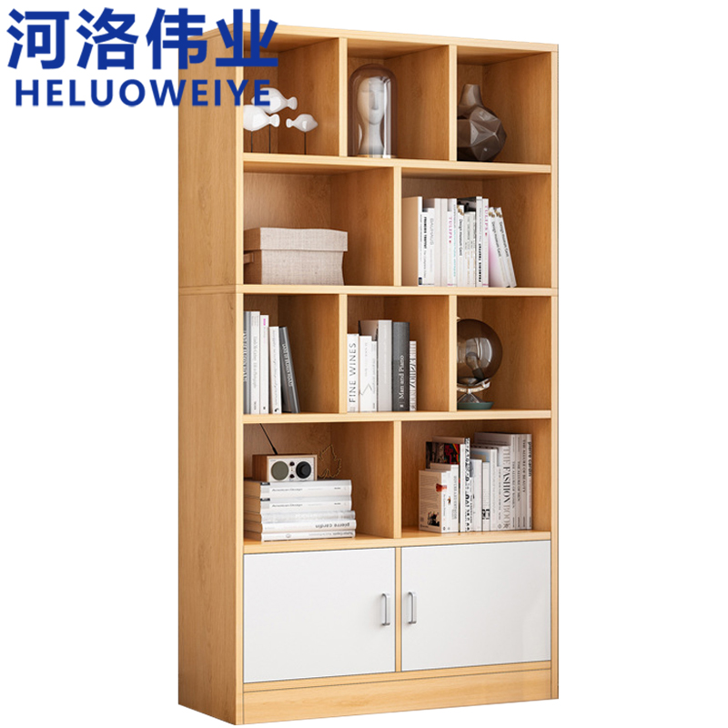 河洛伟业 书柜80cm 台