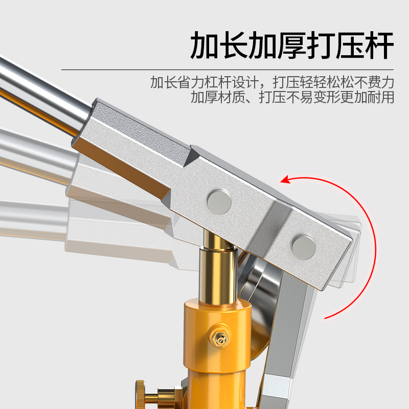 手动试压泵阿斯卡利ppr自来水管道地暖打压机ASCARI水管测压手提式压力器 25kg试压泵+标剪