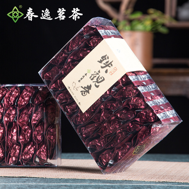 春逸茗茶 新茶安溪铁观音茶叶正味 乌龙茶自饮装简装正香4号500g