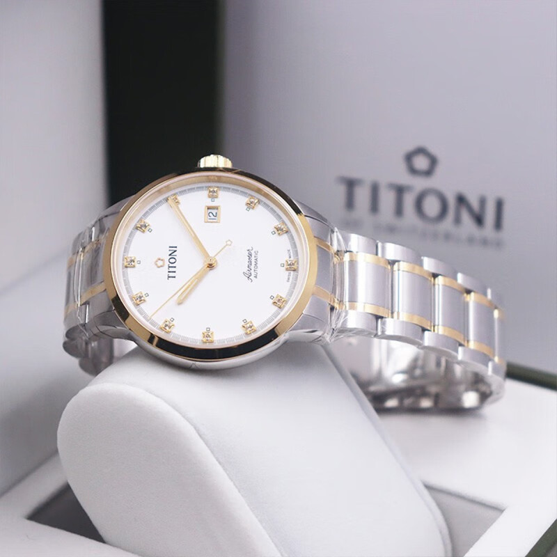 梅花空中霸王系列机械间金钢带男士腕表83733sy556