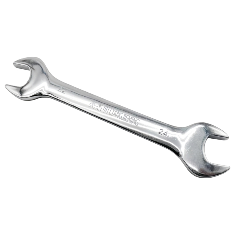 亮杰明 镜面开口扳手 MOW-22-24 把高清大图
