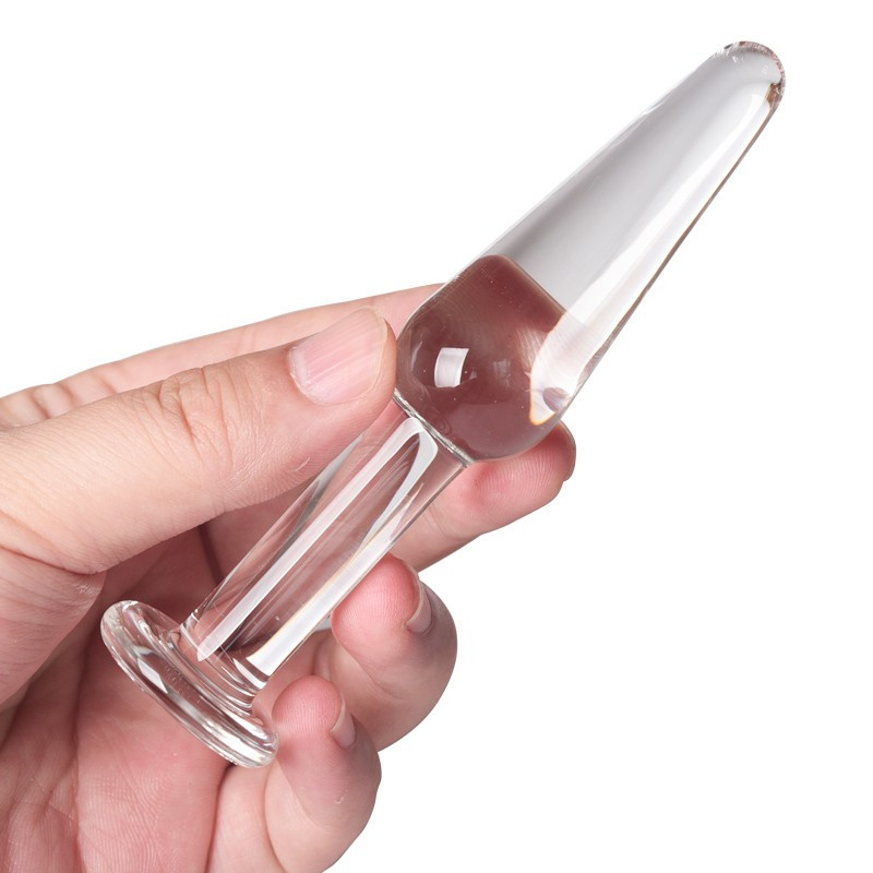 谜姬(Mizz Zee)后庭拉珠水晶肛塞SM另类玩具男女共用自慰器透明开扩肛器肛门塞后庭开发仙女棒成人情趣性用品女性系列