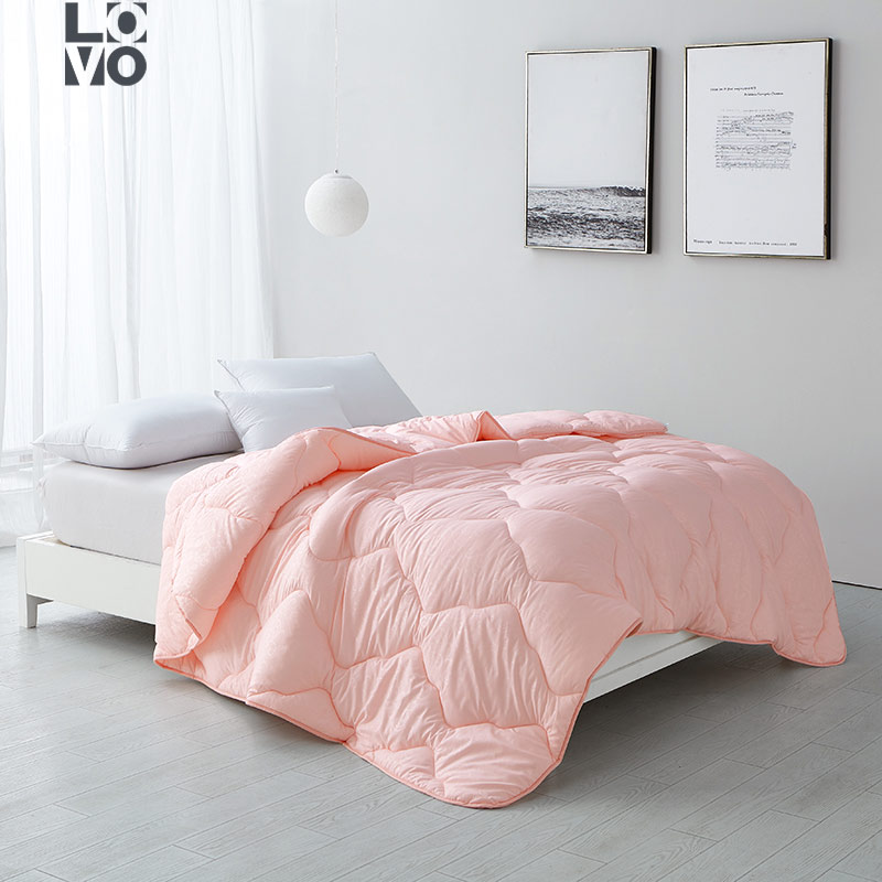 LOVO 轻柔蓬蓬春秋纤维被子被芯高清大图
