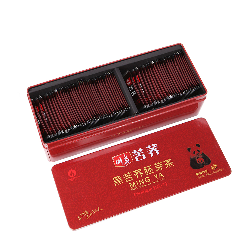 明芽苦荞茶四川大凉山全胚芽苦荞麦花草茶花茶400g