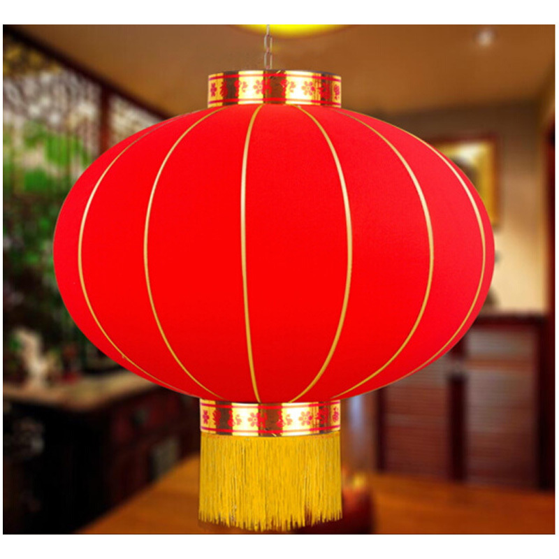 GTF 1.8米缎面铁口灯笼一对(2个装)