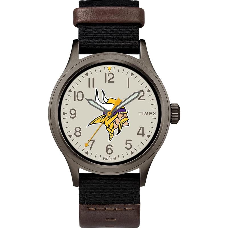 TIMEX男士运动表钛合金表壳黑盘贝母表带防水表高清大图