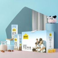 认养一头牛全脂纯牛奶200ml*10盒*3箱牛奶整箱批发 4月产