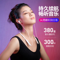 YOCY 蓝牙耳机运动无线耳机立体声跑步健身双耳耳机苹果华为小米OPPO三星VIVO通用防水防汗颈挂入耳式黑色