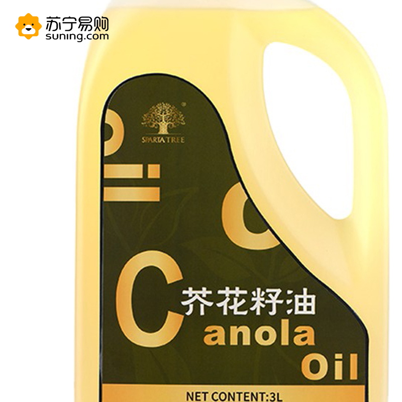 黄金树芥花籽油 3L.