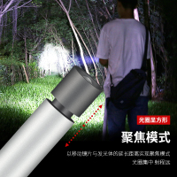 supfire神火S11-F强光手电筒可充电式迷你高亮led灯家用户外变焦远射多功能防身