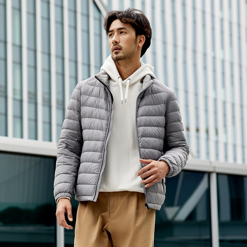 全新升级男女款轻羽绒坦博尔2021年新款纯色短款轻薄羽绒服休闲百搭外套