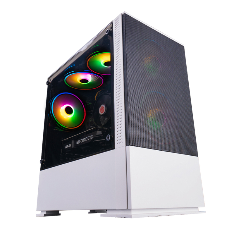攀升 酷睿i3 9100F/GTX1050Ti 升1650 组装机 高配主播专用 吃鸡电脑 台式机 游戏主机 DIY电脑主机