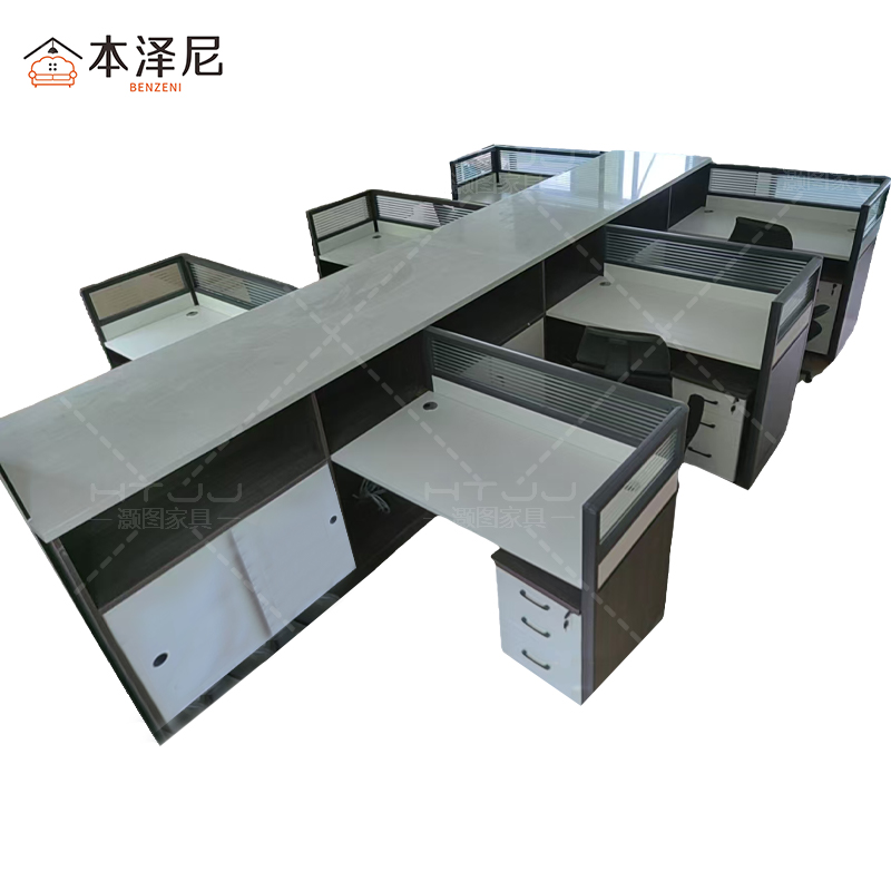 本泽尼 屏风工位 HTZ-DLS245 1600*1600*750mm 张高清大图