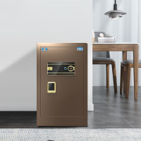 虎牌保险柜家用办公大型指纹密码WiFi保管柜全钢防盗入墙保险箱 博瑞系列 80cm 咖啡金