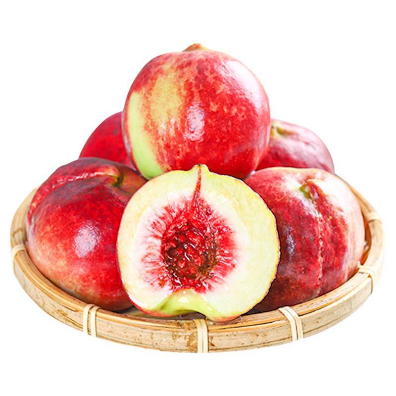 [西沛生鲜] 新鲜云南冬桃 蜜桃新鲜水果 净重5斤装 中果 单果70-120g 应季现摘脆甜毛桃子 整箱高清大图