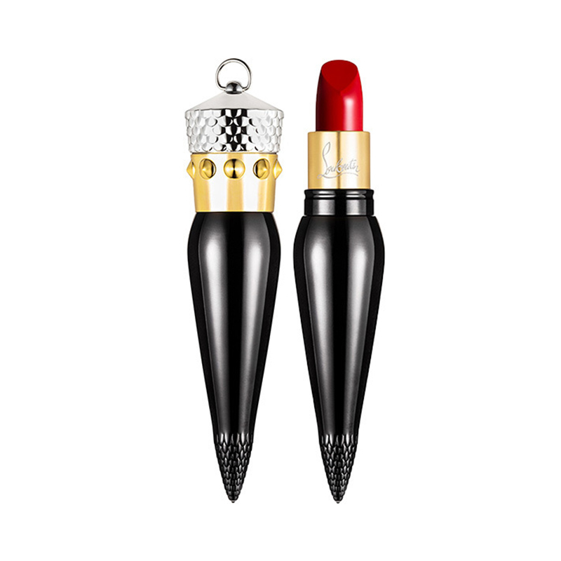 CHRISTIAN LOUBOUTIN 柔滑缎光唇膏 #001经典红 萝卜丁 女王的权杖
