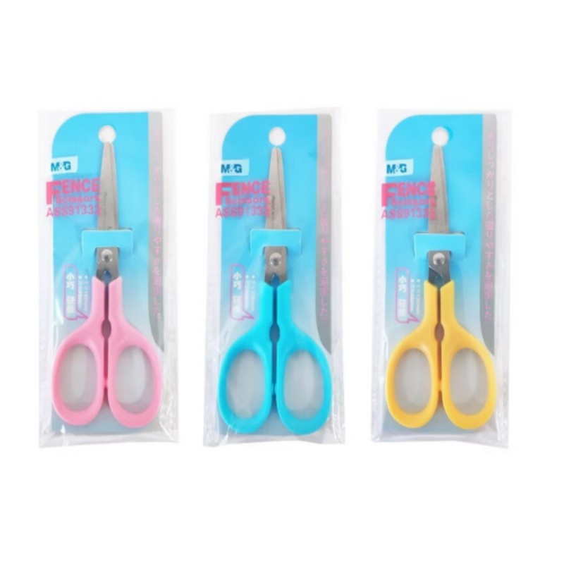 晨光(M&G)ASS91333 剪刀 120mm 颜色随机 12把装高清大图