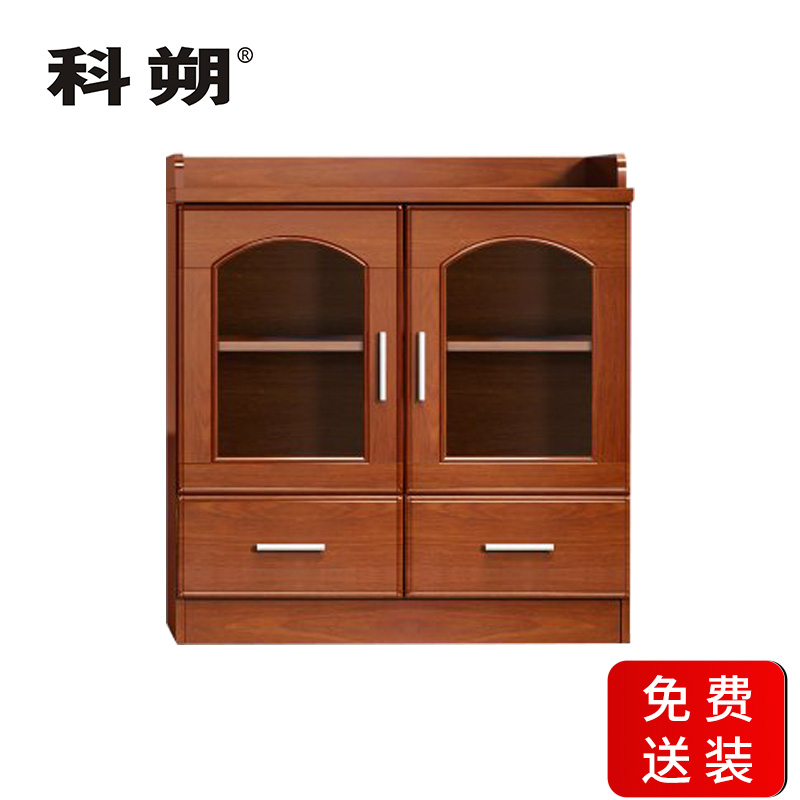 科朔 文件柜茶水柜两门柜资料柜木质办公室茶水柜KSHS54高清大图