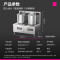 乐创(Lecon)双头电磁汤矮汤炉灶30KW 380V 8档控制酒店饭堂企业炒灶 LC-J-P15G2