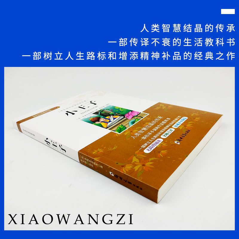 中小学课外阅读书籍小王子书全新正版世界名著双语版阅读理解圣埃克苏佩里著经典小说 青少年读物初中生