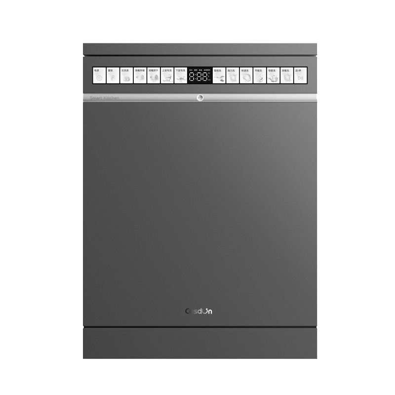 [超级新品]凯度净魔方16套容量T100嵌入式全自动家用洗碗机