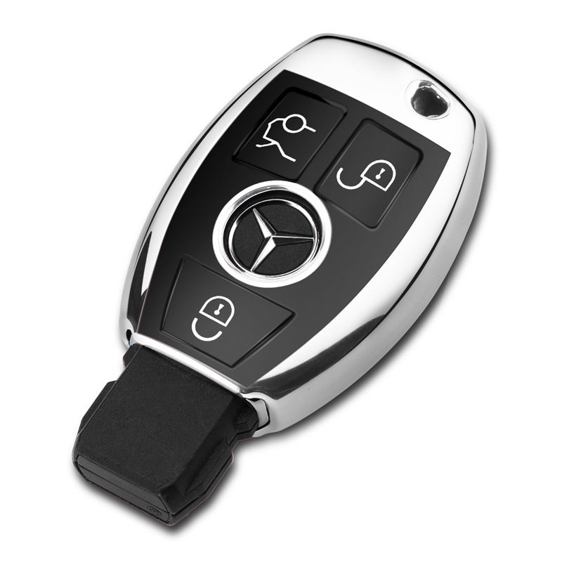 奔驰c200l汽车钥匙包gla220cla200钥匙扣glc260钥匙套a级b级c级e级s级