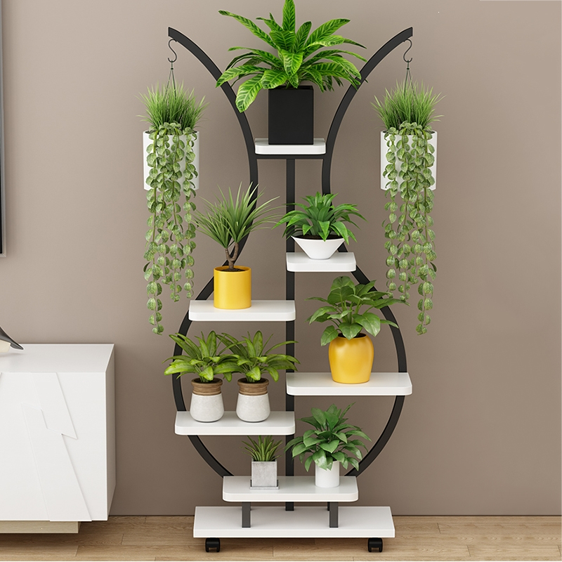 迪玛森铁艺花架置物架阳台花架子落地式多层现代简约客厅室内多肉花盆架报价 参数 图片 视频 怎么样 问答 苏宁易购