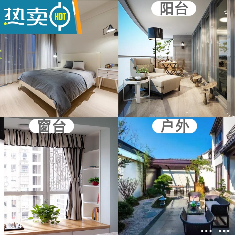 敬平伸缩晾衣绳凉衣阳台免打孔隐形收缩钢丝绳户外晾衣架浴室晒衣器 单线黑色4.8米(防水不生锈)绳子高清大图