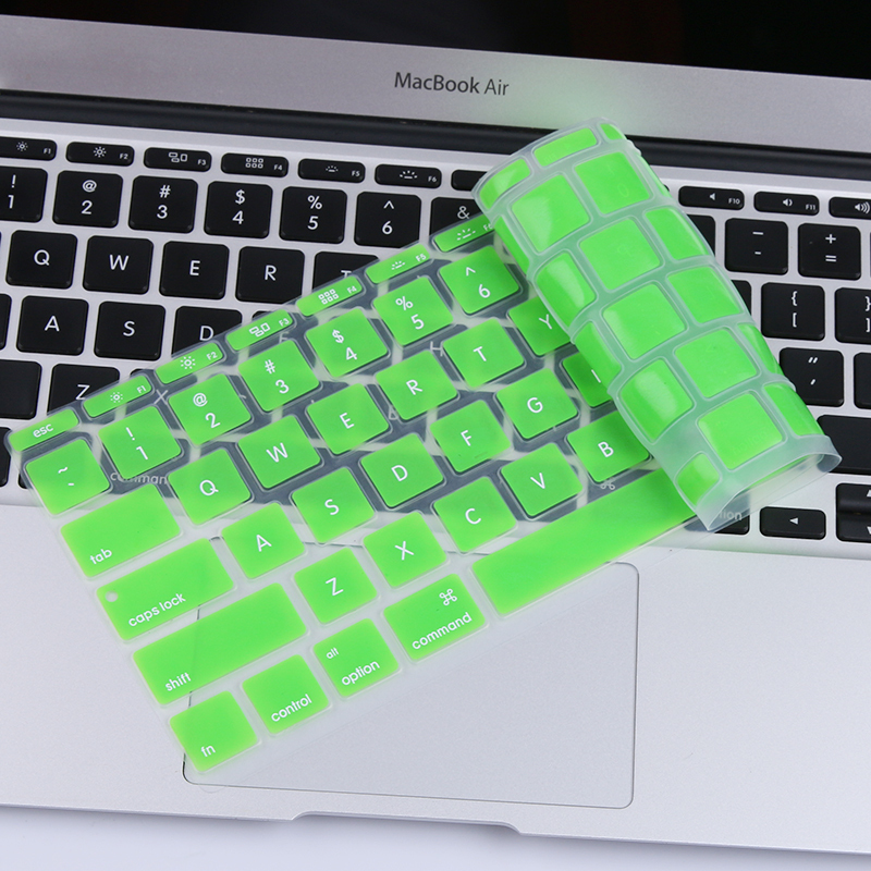 HIGE/苹果笔记本键盘膜 Mac/pro/air键盘膜 Mac12英寸/新款pro13无Touchbar通用 草绿