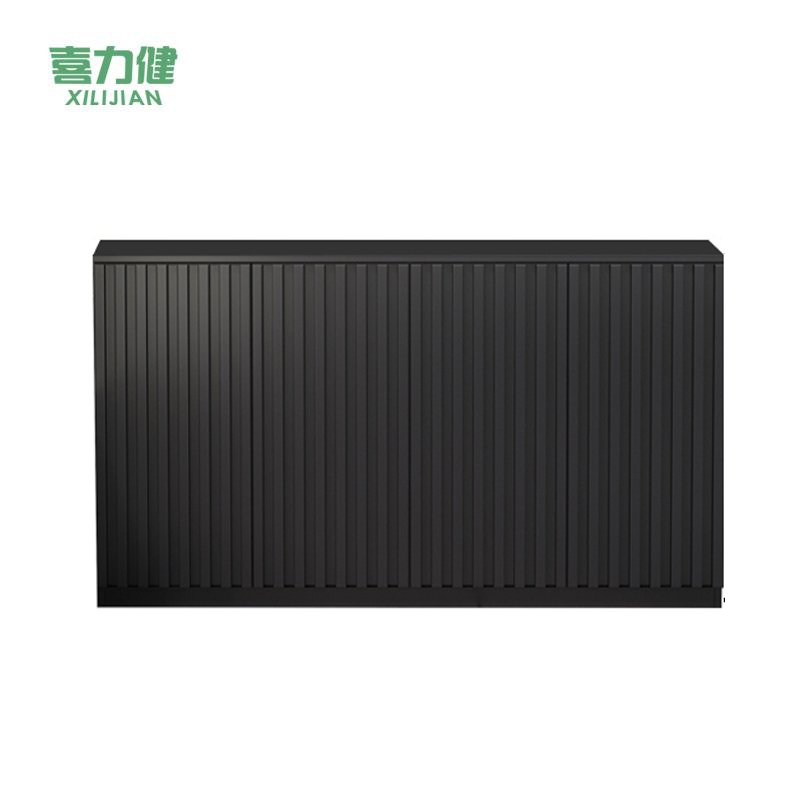 喜力健 铝合金储物柜 高级黑1000*435*1000MM 个高清大图