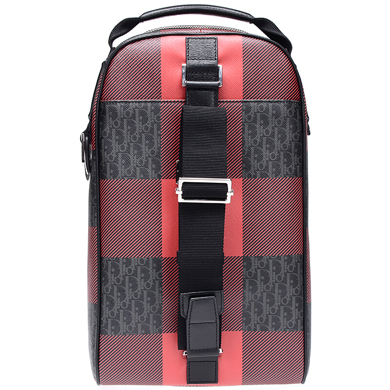 diorhomme迪奥男士darklight系列涂层帆布单肩包1depo037xit