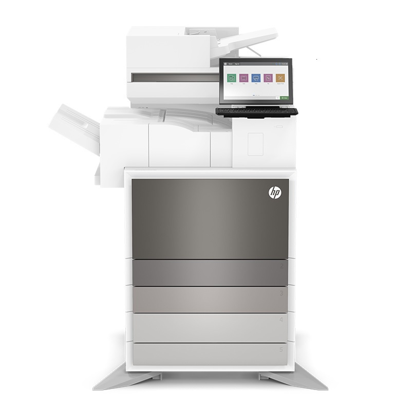 惠普(HP) LJ Mgd MFP E82660z Prntr 附加双纸盒底座+内置装订 管理型智能复合机 原厂上门安装