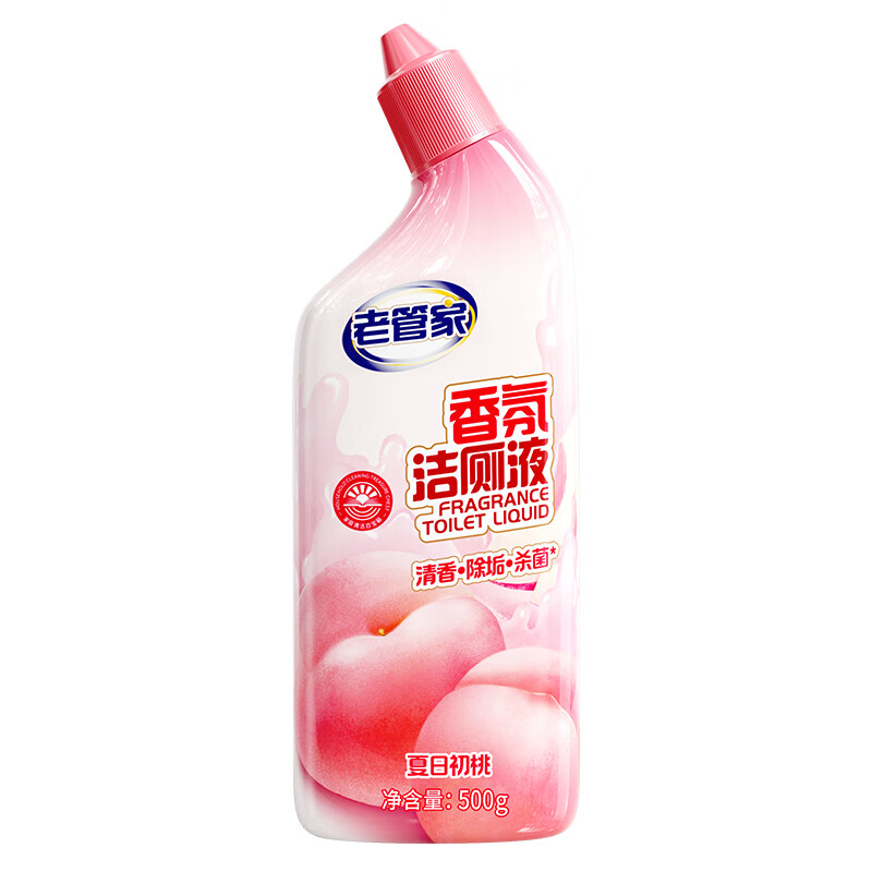 老管家 香氛洁厕液(夏日初桃)500ml*2瓶